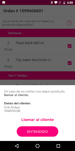 +Juntos Despachador Screen 3