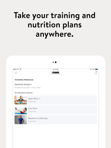 Screenshot of Plano Athletic Club Online