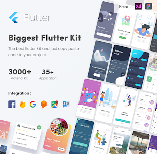 Biggest Pro Kit Flutter UI KIT Apk Download 3