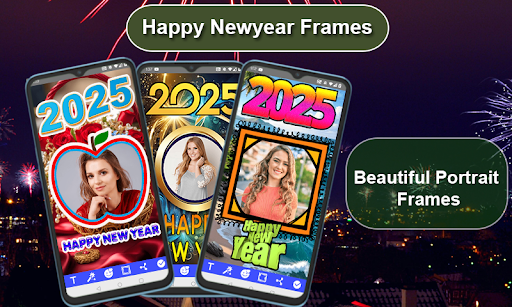 Happy Newyear Photo Frames Screen 2