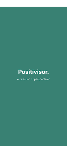 Android application Positivisor screenshort