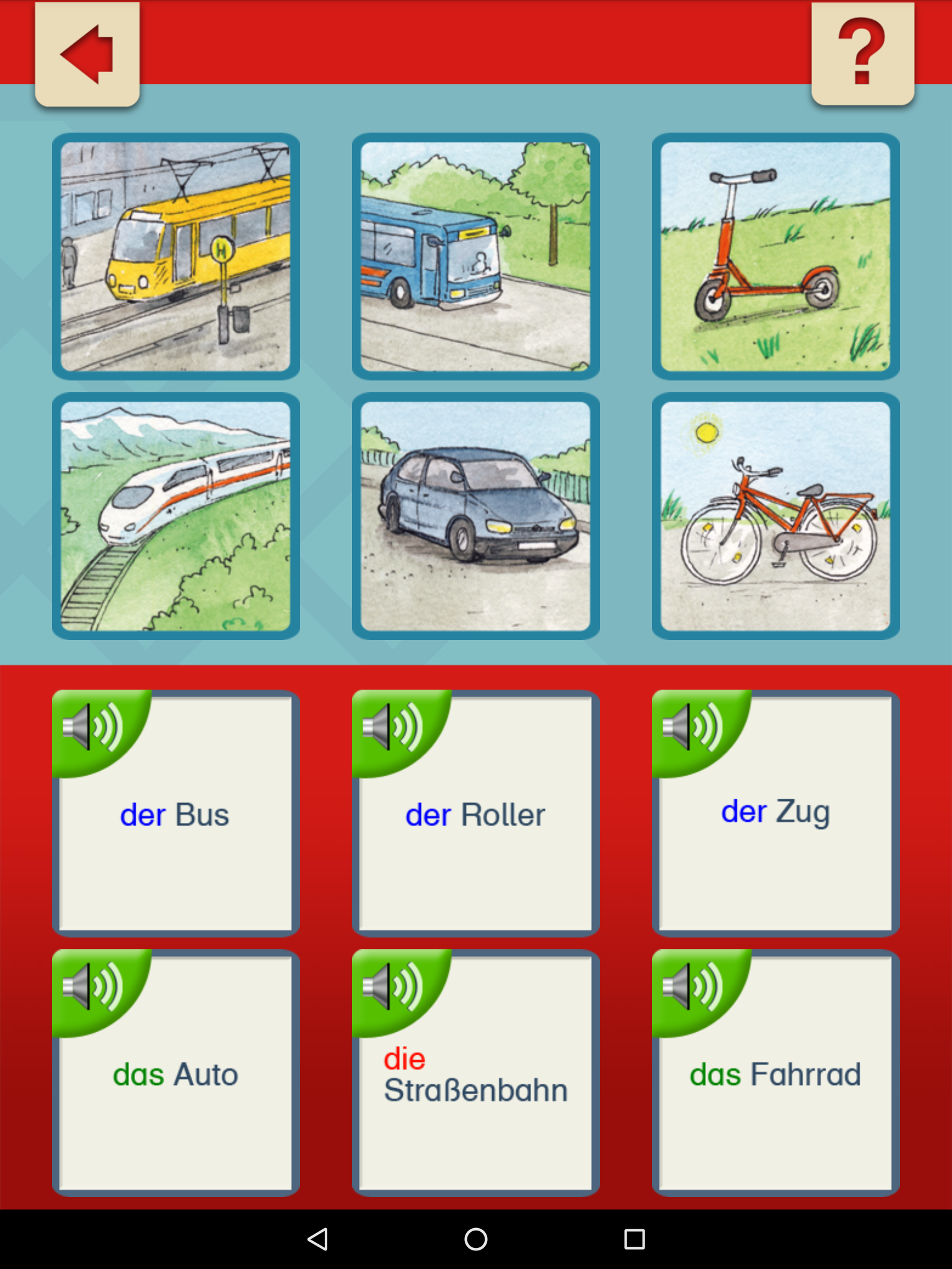 Android application LÜK - das Lernspiel screenshort