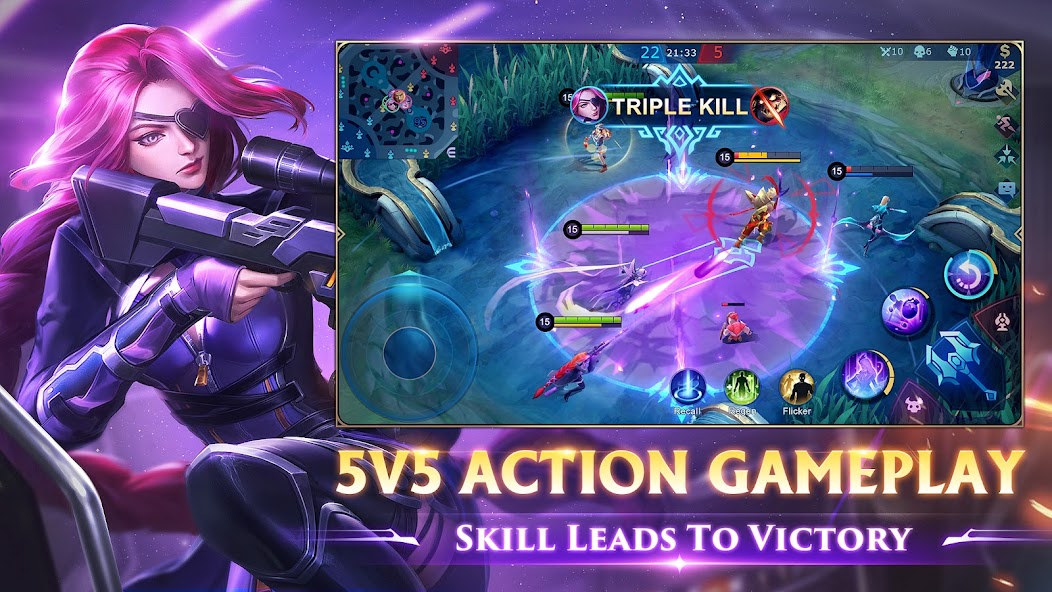 Mobile Legends: Bang Bang 1.6.50.7101 APK + Мод (Unlimited money) за Android