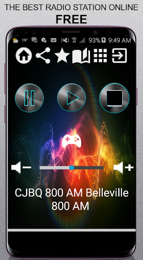 Android application CJBQ 800 AM Belleville CA App screenshort