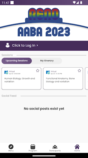 Android application AABA 2023 screenshort
