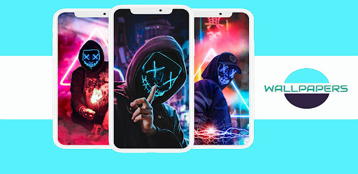 Anonymous Neon Mask Wallpapers