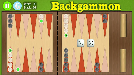 Backgammon 1.6.2 screenshots 1