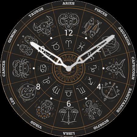 HOROSCOPE WATCH FACE - EARTH Screen 3