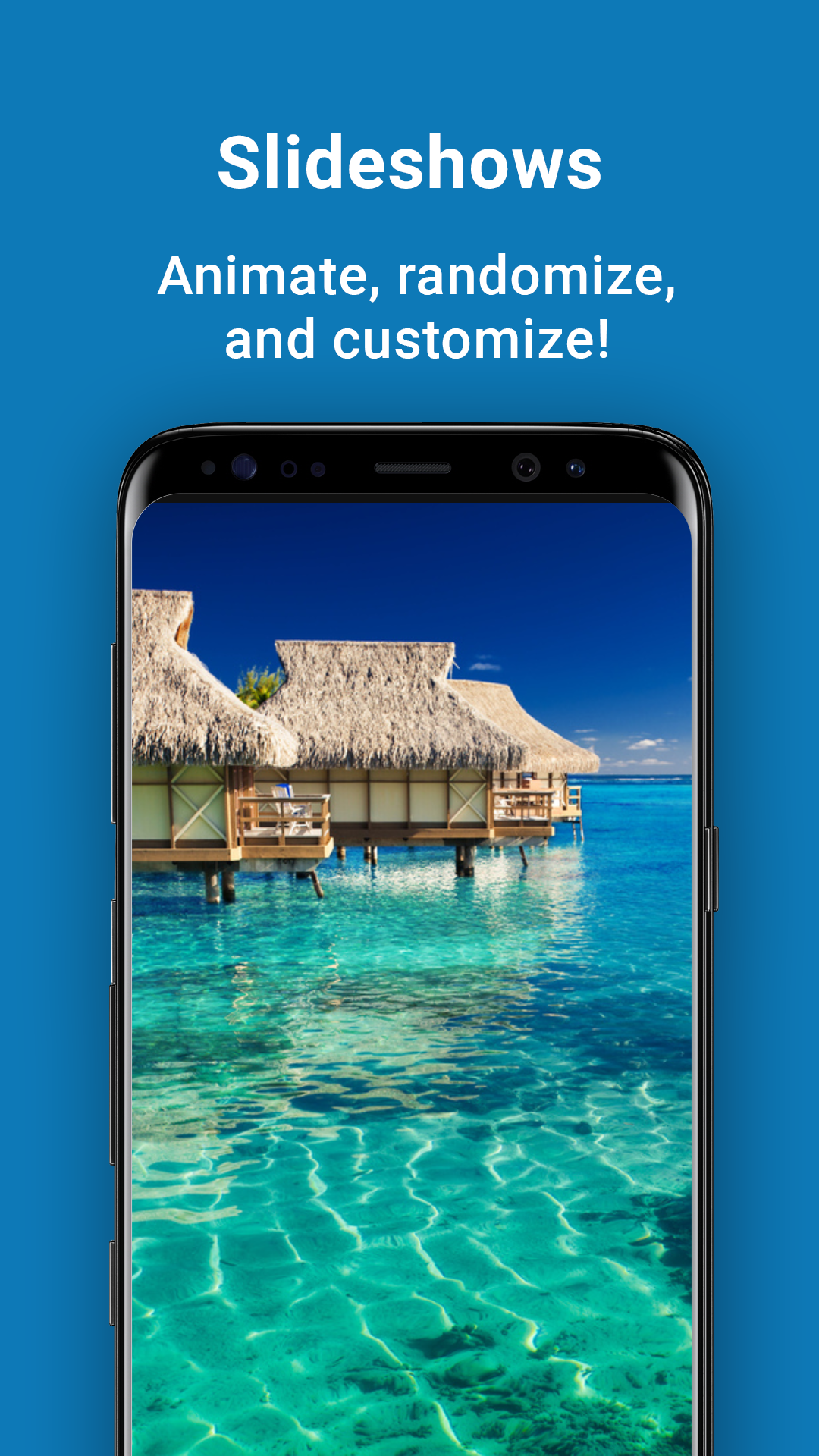 Android application pixFolio - Photo Gallery and Slideshows screenshort