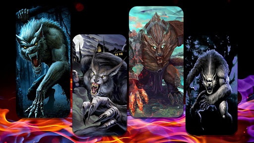 Android application Werewolf Wallpaper screenshort