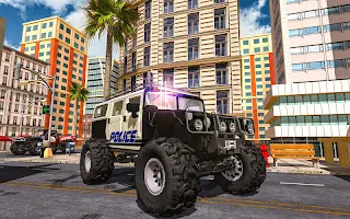 Police Truck Game Simulator - Screenshot 1