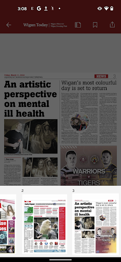 Wigan Today Screen 3
