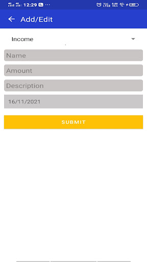 Money Manager Screen 3