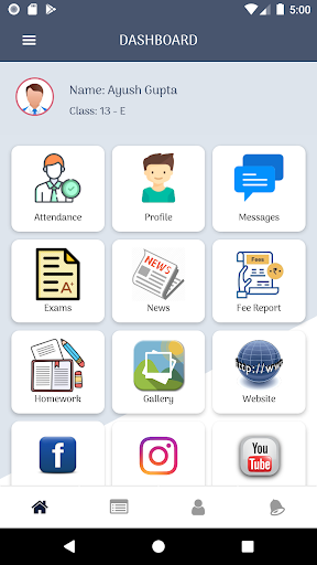 Android application JSSS Rewa screenshort