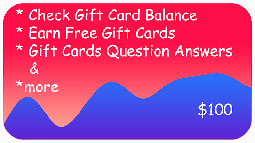Gift Card Balance (balance check of gift cards)::Appstore for  Android
