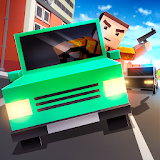 Cube Car Theft Race 3D icon