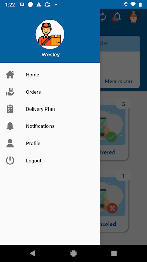 NeoWings Delivery Screen 3