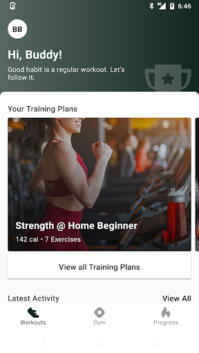 Android application MAIKAI - more than fitness screenshort