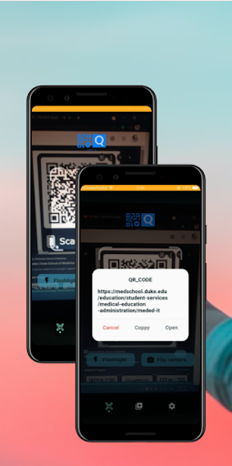 Android application QR lite screenshort