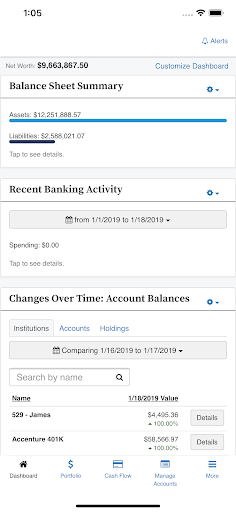 Android application Midland Wealth Access screenshort