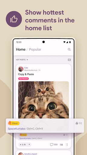 Android application FatBird For Reddit screenshort