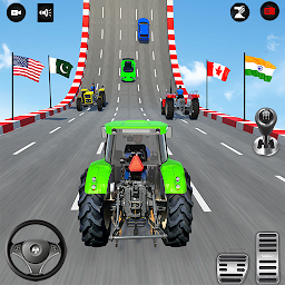 Obraz ikony: Mega Ramp Tractor Stunt Game
