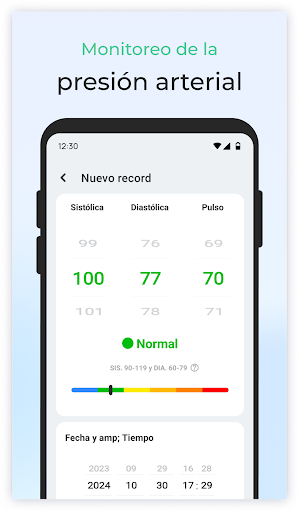 Vista previa de la aplicación