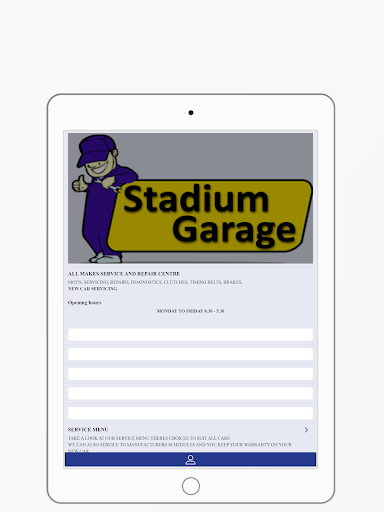 STADIUM GARAGE LTD Screen 2