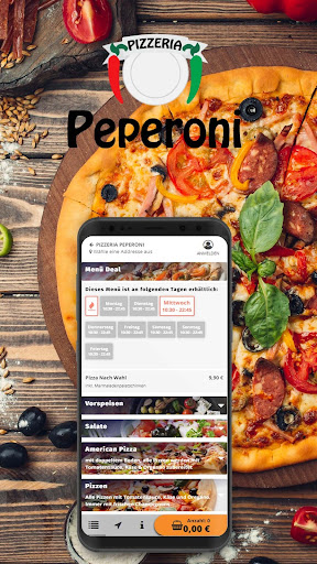 Pizzeria Peperoni Wien Screen 3