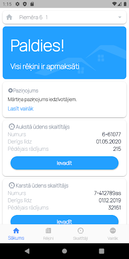 WebNAMS App Screen 2