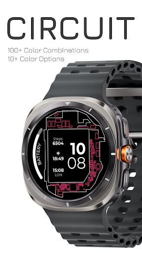Circuit: Wear OS Watch Face screenshot 3