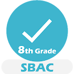Cover Image of Скачать Grade 8 SBAC Math Test & Pract  APK