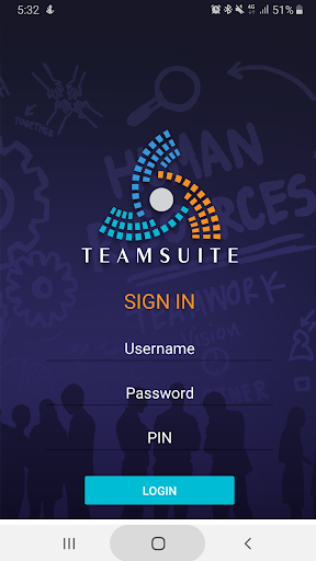 Android application Team Suite - A complete HR Sol screenshort