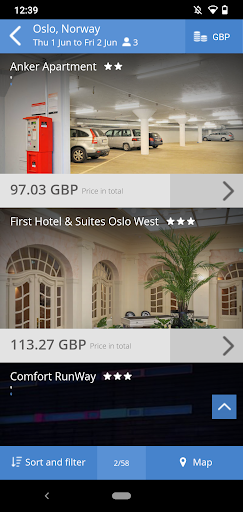 HEI Online Hotel Reservations Screen 2