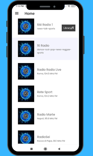 Radio Freccia Screen 2