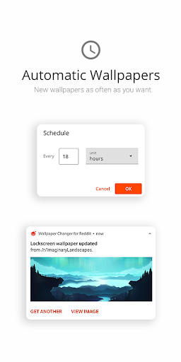 Android application Wallpaper Changer for Reddit screenshort
