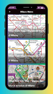 Plan du métro de Milan 2023