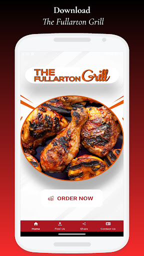 Android application The Fullarton Grill screenshort
