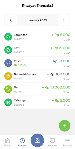 KendiQ Personal Budgeting Screen 3