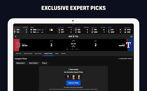 Screenshot of CBS Sports App: Scores & News