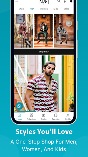 VJV Now - Fashion Shopping App Screen 2