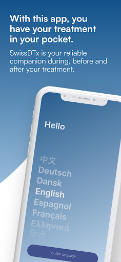 SwissDTx Screen 2