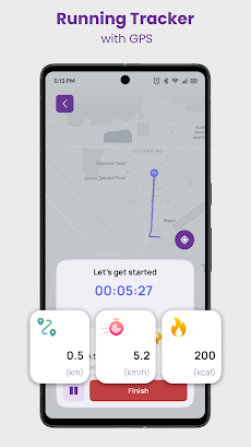 Daily Running Tracker with GPSのおすすめ画像1