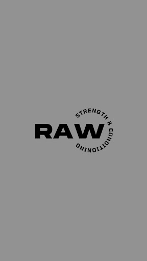 Android application Raw Strength and Conditioning screenshort