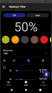 Bluelight Filter for Eye Care - Auto screen filter 4.1.8 screenshots 4