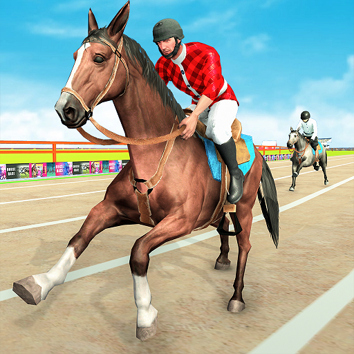 Mounted Horse Racing Games