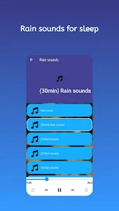 Rain Sounds: Rain Sleep Sounds