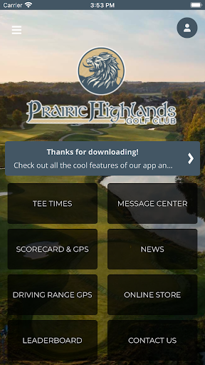 Prairie Highlands Golf Club Screenshot