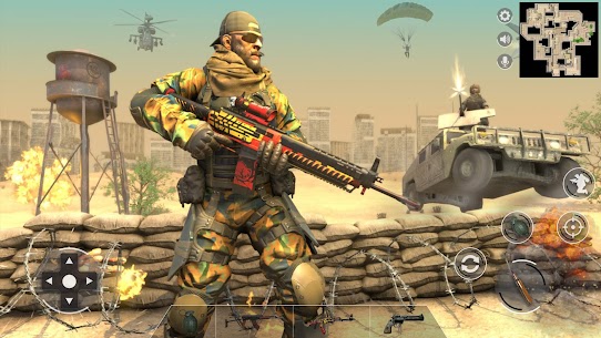 Counter Terrorist Strike 3D MOD (God Mode, Dumb Enemy) 5
