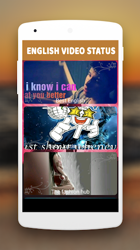 Videos Status Screen 3